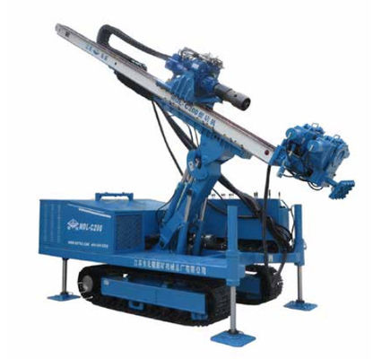 Good price Hydraulic Impact Top Drive Oil Rig Anchor Drilling Rig Drilling Depth 80-100 Meters online