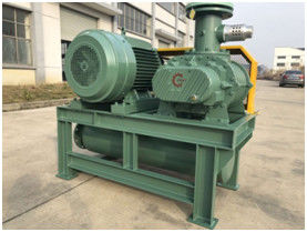 Good price High Pressure 220V Roots Air Blower Three Lobe Double Tank Rpm 700 - 2200 Speed online