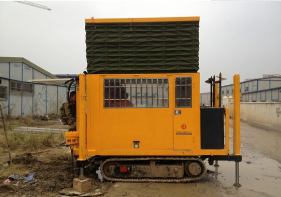 Good price Box Type Crawler Cone Penetration Test Apparatus Four Cylinder Diesel Engine Water Cooling online