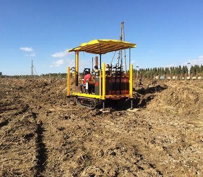 Good price Rotary CPT Crawler Cone Penetration Test Apparatus 49L Diesel Tank Capacity online
