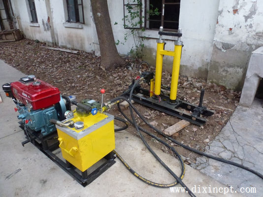 Good price Hydraulic Quick Coupling Cone Penetration Test Apparatus Weight 180kg ISO9001 online