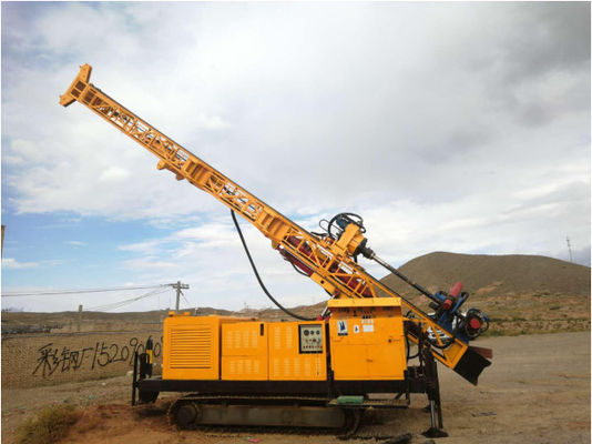 Good price RC300 Full Hydraulic Top Drive Crawler Core Drill Rig Borehole Depth 300 M online
