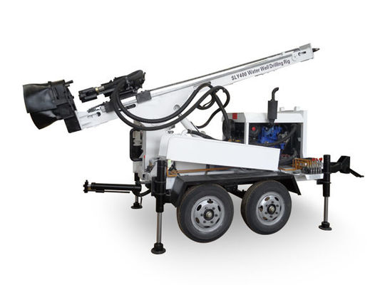 Good price Lightweight 200m 220mm Trailer Mounted Water Well Drilling Rig online