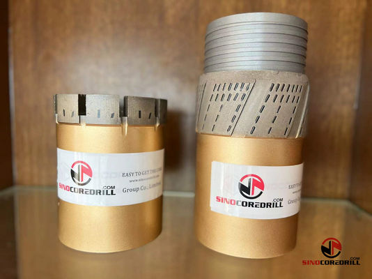 Good price Hard Rock Mining 12mm Diamond Core Bit HWL Impregnated online