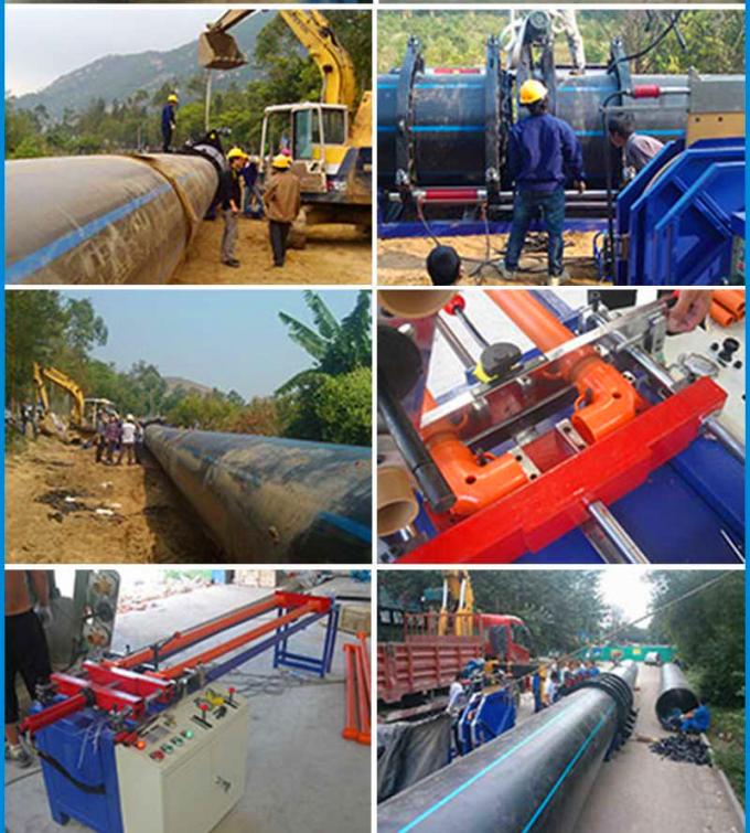 Manual Operation Plastic Pipe Welding Fusion Machine , Fusion Welding