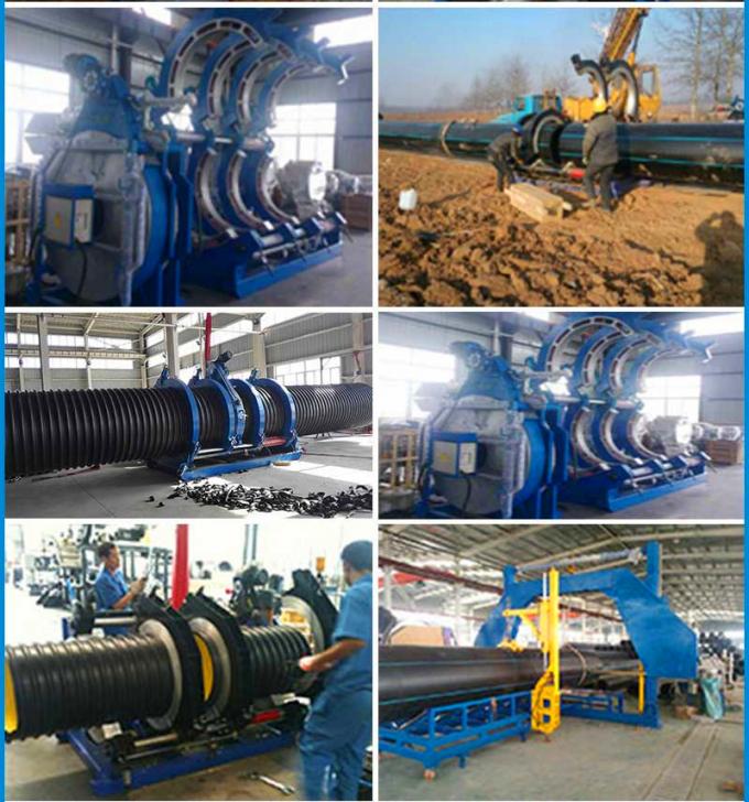 Manual Operation Plastic Pipe Welding Fusion Machine , Fusion Welding