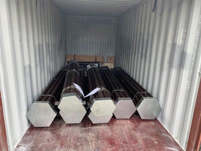 High Tensile Aw 44.5mm / 1.75 Inch Conventional Drill Rods 3m 1.5m For ...