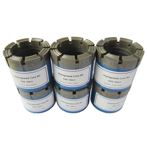 High Speed China Impregnated Wireline Diamond Core Drill Bits NMLC