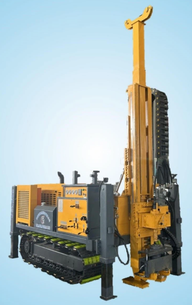 Surface Core Rig SC10 Crawler-Mounted Surface Core Drill Rig with 1200m Depth and Top ...