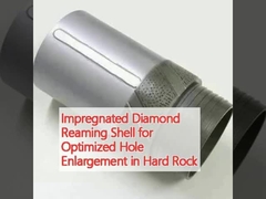 Impregnated Diamond Reaming Shell for Optimized Hole Enlargement in Hard Rock