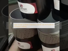High-Grade Synthetic Diamond Core Bit with W-Profile for Formation Stability