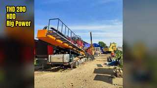 THD-280 HDD Rig Large Diameter Trenchless Projects